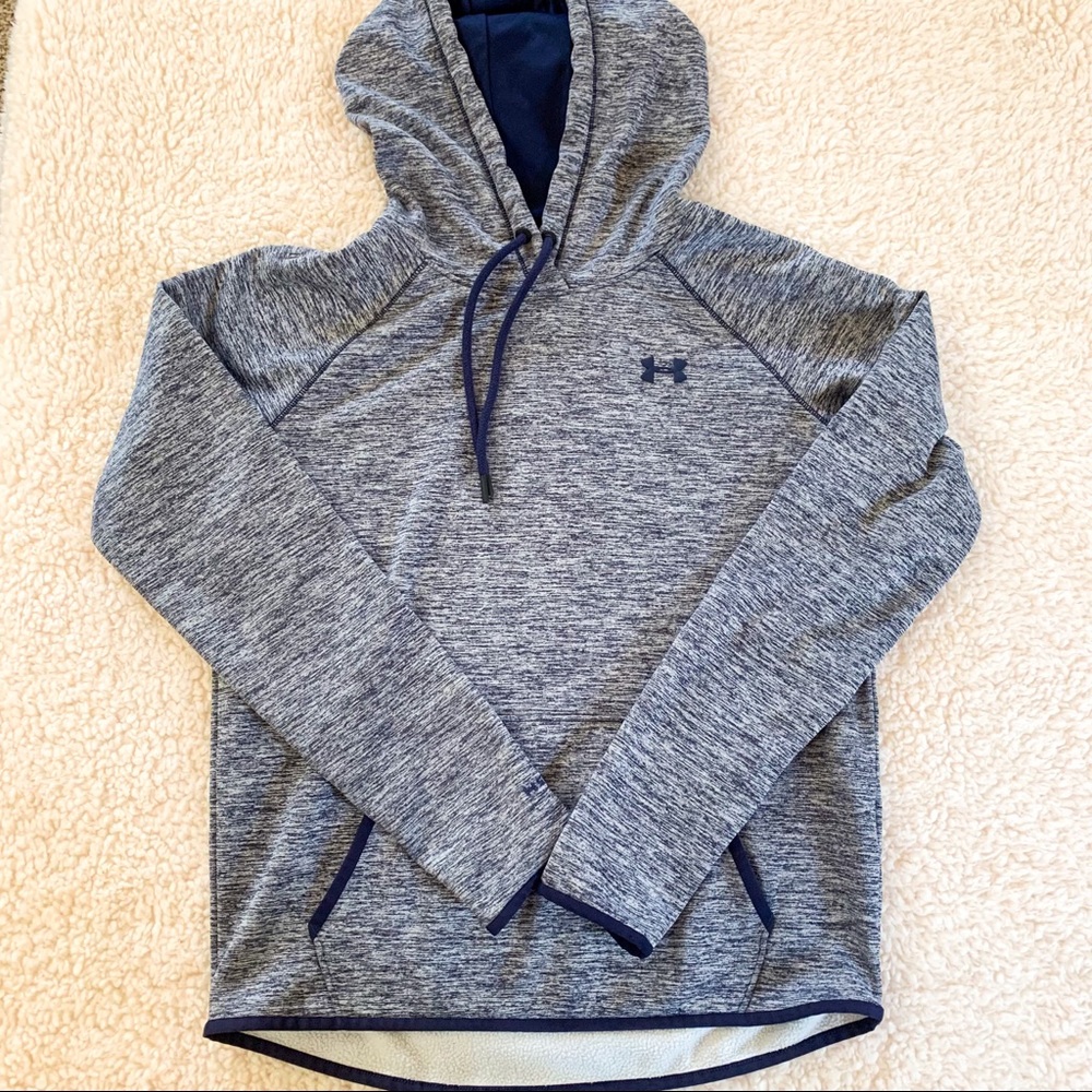 Under Armor Blue Hoodie Size Small